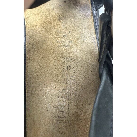 Solidus Luftpoister Natura Leather Sandals Black 8.5G US 10.5/11 Germany Straps - Picture 9 of 9